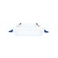 LUM DOWNLI CUAD LED 6W 100-277V 30/40/60K 360LM IP44 3PG BCO