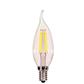 LAMP LED VINTAGE 4W 120V E12 50K TRANSP VELA