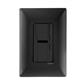 DIMMER DESLIZABLE LED ANTRACITA C/PLACA BLACK ALPHA