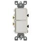 INTERRUPTOR DPLX DE BALANCIN SENCILLOS 20A-120V/277V BLANCO