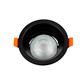 LUM DOWNLIGHT LED 5W 100-240V 30K 350LM NEGRO