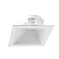 DIFUSOR CUADRADO BAFLE LATERAL POLICARB BLANCO MODULO LED 8W