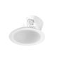 DIFUSOR REDONDO BAFLE LATERAL POLICARB BLANCO MODULO LED 8W